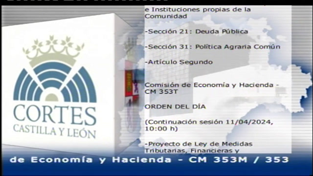 Comisión de Economía y Hacienda - 353 M