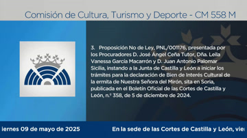 poster Comisión de Cultura, Turismo y Deporte - 558 M