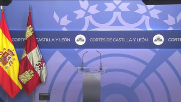 poster Rueda de Prensa tras Junta de Portavoces