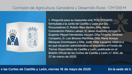 Comisión de Agricultura, Ganadería y Desarrollo Rural - 559 M