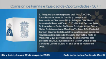 poster Comisión de Familia e Igualdad de Oportunidades - 567 T