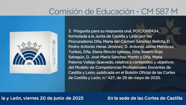 poster Comisión de Educación - 587 M
