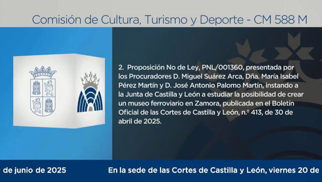 poster Comisión de Cultura, Turismo y Deporte - 588 M