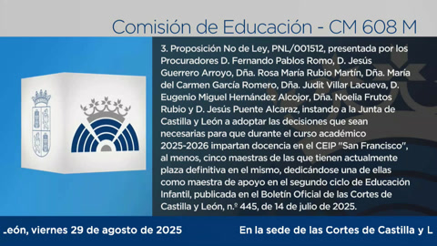 Comisión de Educación - 608 M