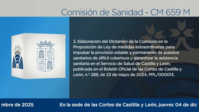 poster Comisión de Sanidad - 659 M