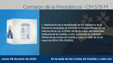 poster Comisión de la Presidencia - 579 M