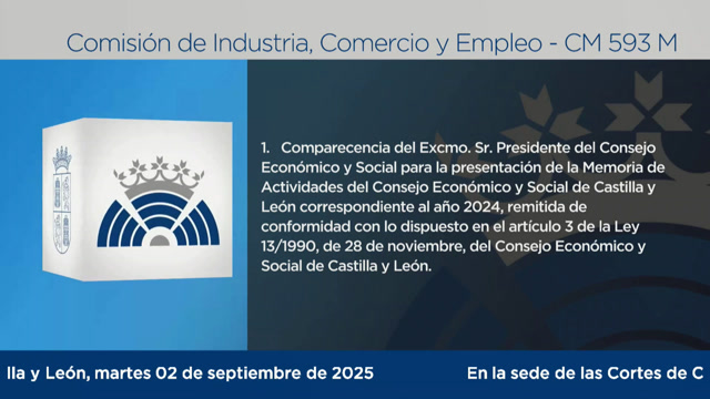 poster Comisión de Industria, Comercio y Empleo - 593 M