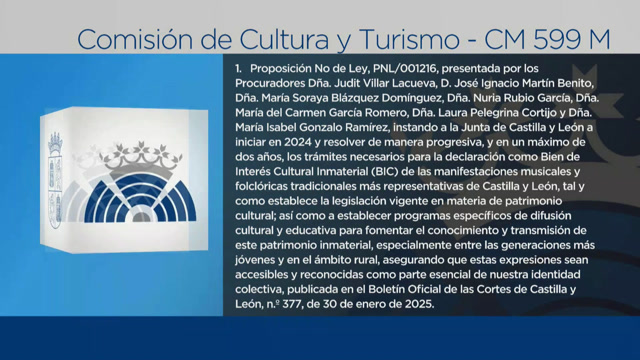 poster Comisión de Cultura, Turismo y Deporte - 599 M