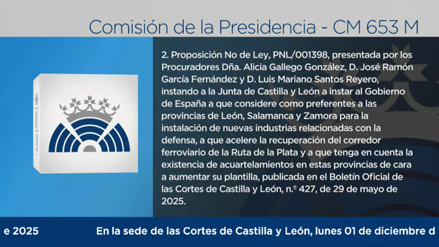 poster Comisión de la Presidencia - 653 M