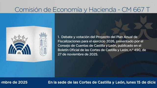 poster Comisión de Economia y Hacienda - 667 T