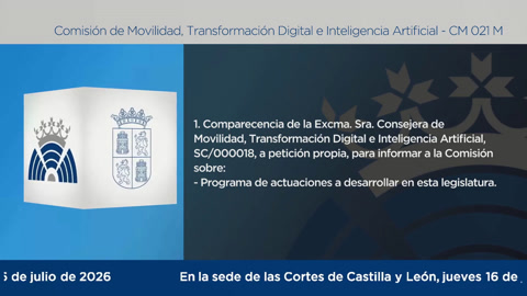 Comisión de Movilidad, Transformación Digital e Inteligencia Artificial - 021M