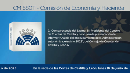 Comisión de Economía y Hacienda - 580 T