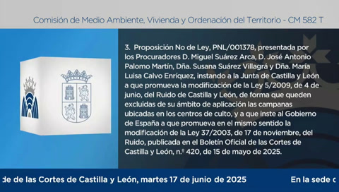 Comisión de Medio Ambiente, Vivienda y Ordenación del Territorio - 582 T