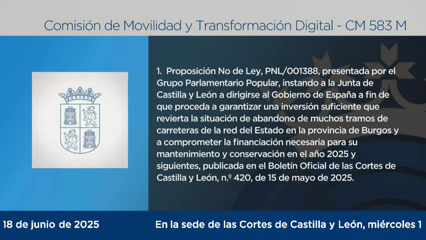 Comisión de Movilidad y Transformación Digital - 583 M