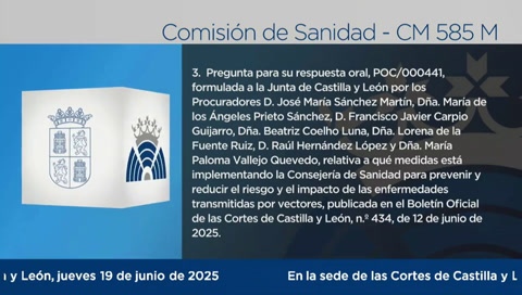Comisión de Sanidad - 585 M