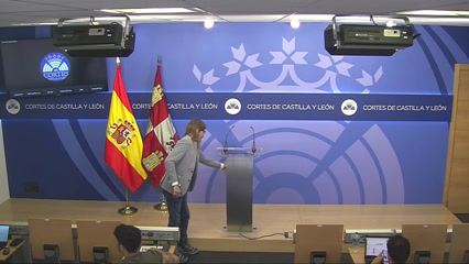 Rueda de Prensa tras Junta de Portavoces
